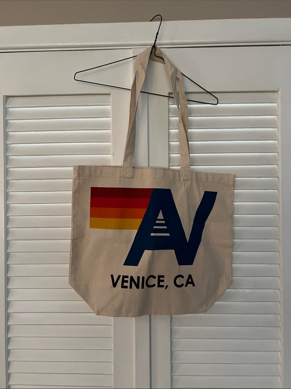 Aviator nation, canvas, tote bag